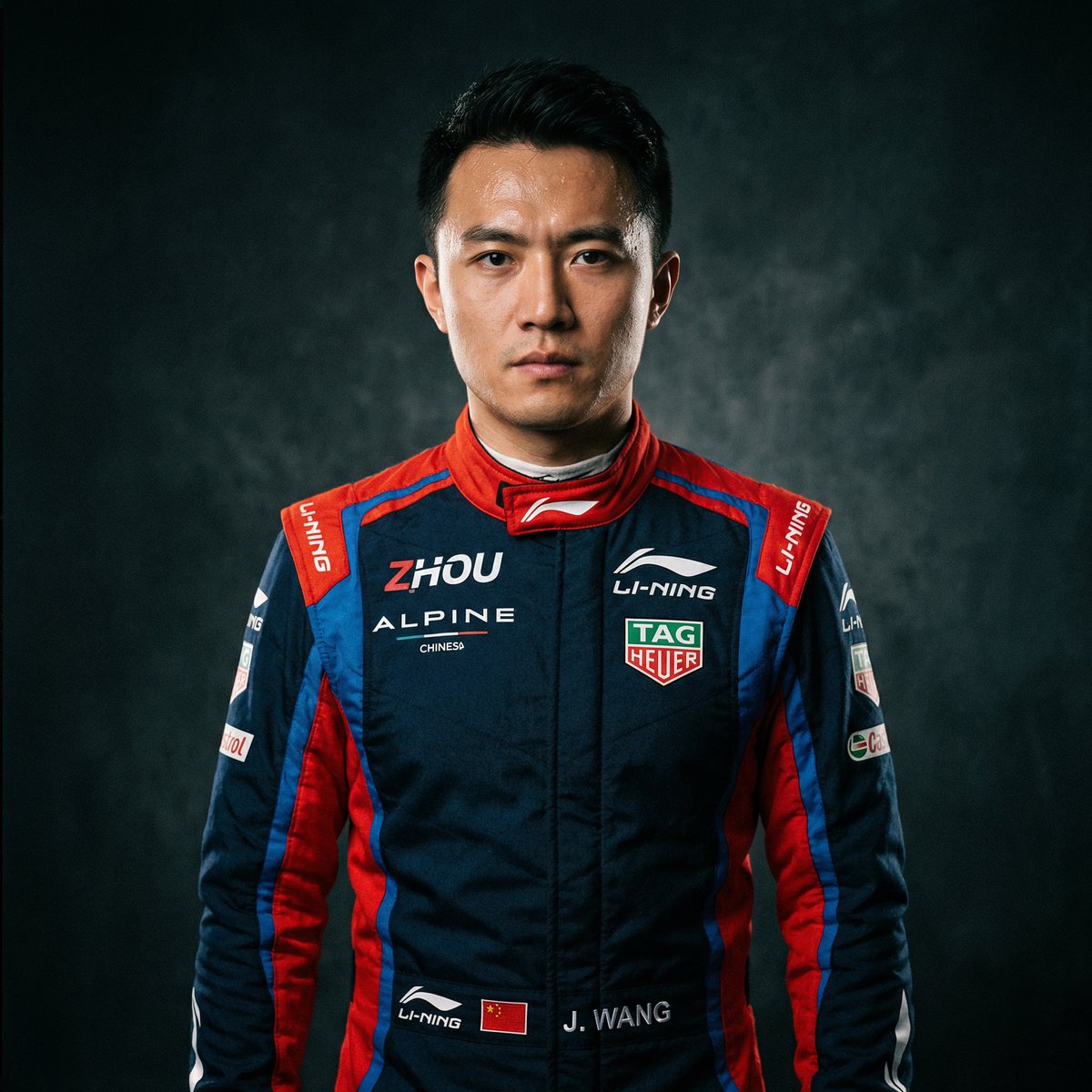 探花赛车手顾问王劲飞